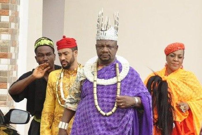 Alex Usifo and Majid Michel work together on  'Royal Mission'.