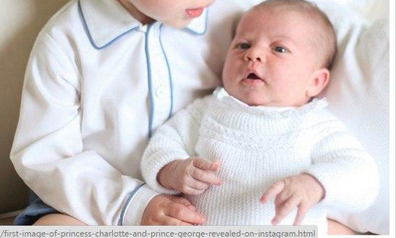 Prince George and Princess Charlotte