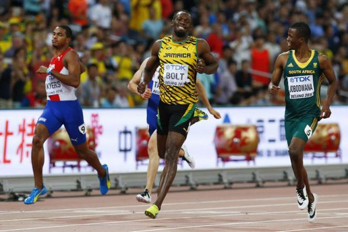 Bolt-Gatlin II on after duo top times in 200m semis