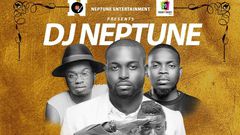 DJ Neptune's "Baddest" cover art featuring Olamide, Stonebwoy & BOJ