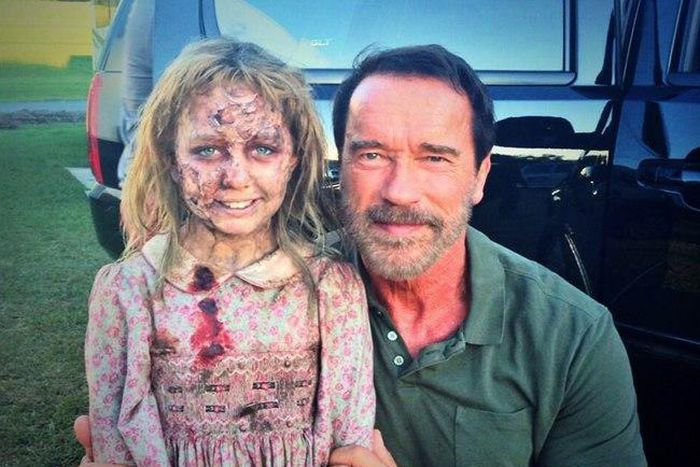 Arnold Schwarzenegger stars in new movie 'Maggie'