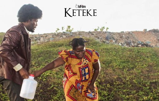 Adjetey Anang and Lydia Forson in "Keteke" movie