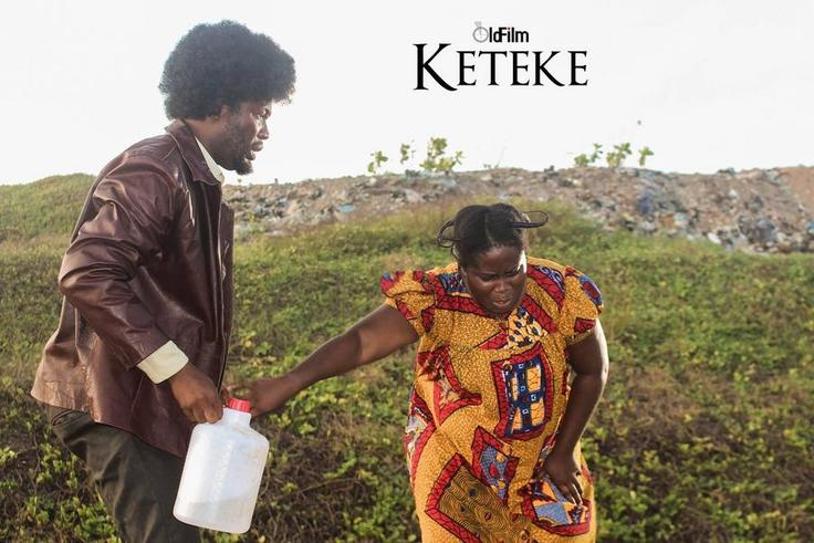 Adjetey Anang and Lydia Forson in "Keteke" movie