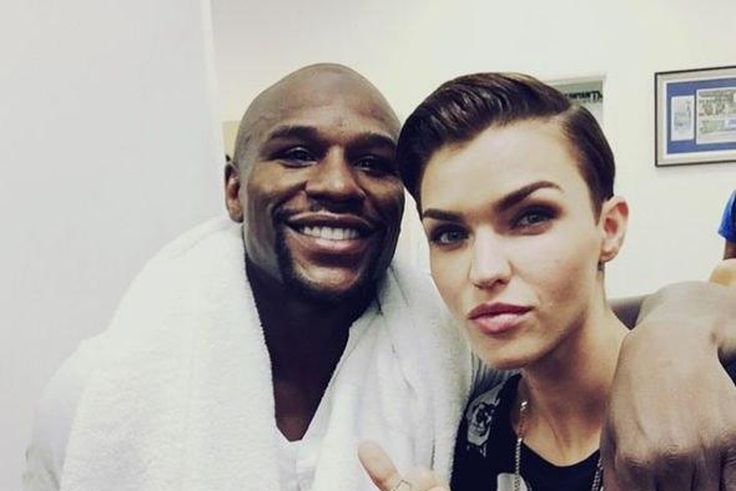 Ruby Rose and Floyd Mayweather