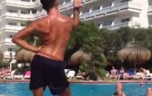Aqua aerobics instructor