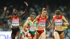 Kenya's Jepkemoi wins women's 3,000m steeplechase