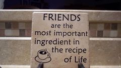Characteristics of a true friend.