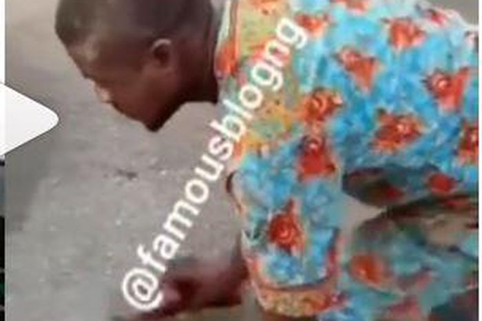 See how lady punished a handsome taxi driver  who stole her iPhone 8