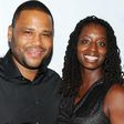 Anthony anderson and wife, Alnia Stewart