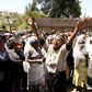 A woman cries at a gathering of the 30 Ethiopian victims killed by members of the militant Islamic State in Libya in the capital Addis Ababa April 21 2015.