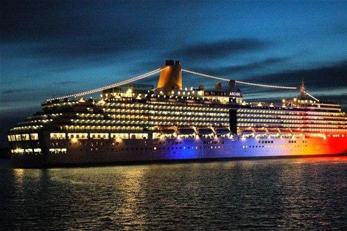 The Arcadia Cruiseship
