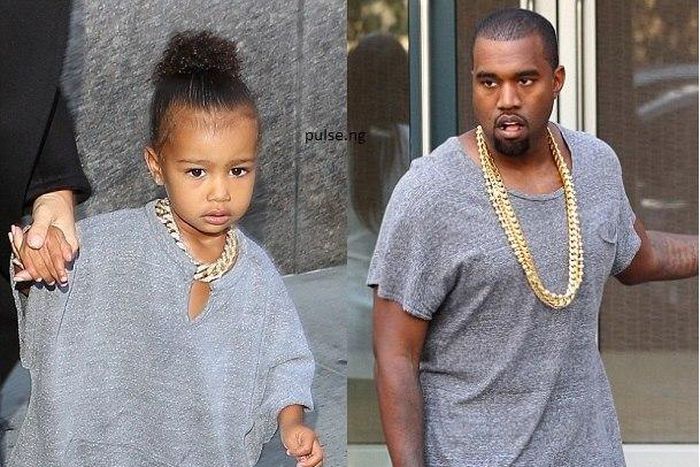 North West 'steals' dad; Kanye West's style
