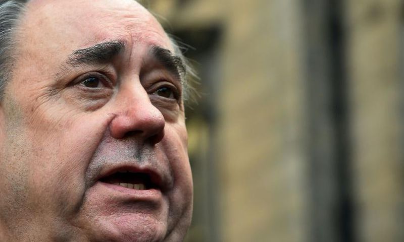 Salmond resigned from the Scottish National Party last year after it emerged police were probing two harassment allegations against him