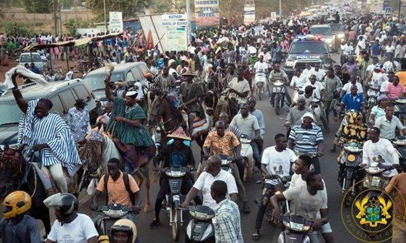 Yendi in a frenzy state as new Yaa Naa is outdoored today