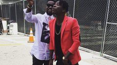 (From left to right) Sarkodie and Stonebwoy