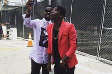 (From left to right) Sarkodie and Stonebwoy