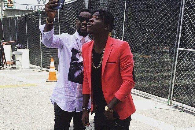 (From left to right) Sarkodie and Stonebwoy