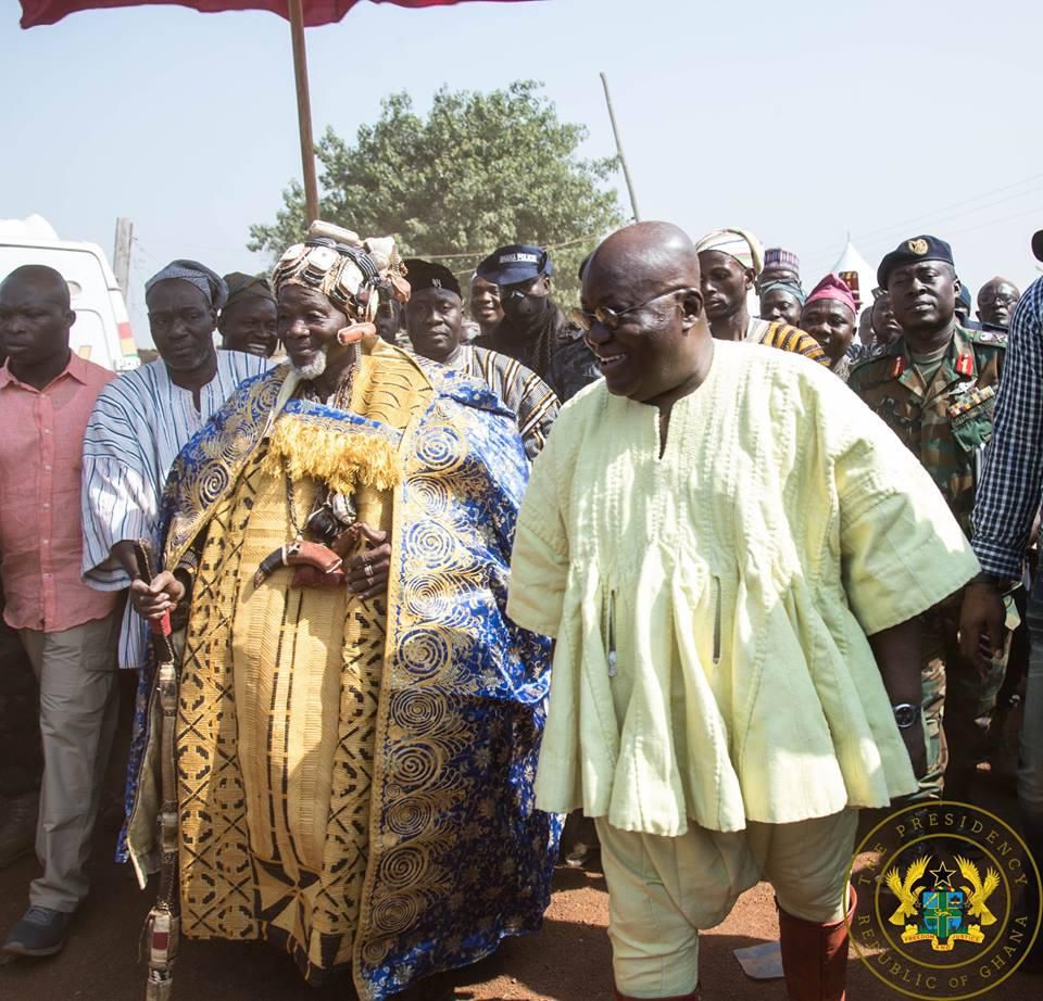 Yaa-Na Mahama Abukari II and Nana Akufo-Addo
