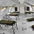 The suspected ward of the Monrovia Medical Unit, which is an Ebola treatment facility specifically built for medical workers who become infected while caring for patients, is seen in a U.S. Army handout picture taken November 4, 2014. REUTERS/US Army/S...
