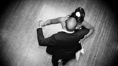 Couple's first dance
