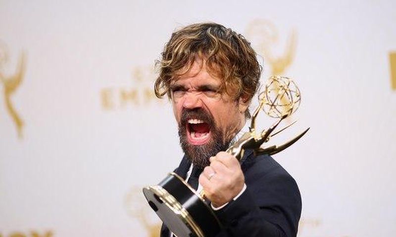 Peter Dinklage, winner of the award for Outstanding Supporting Actor in a Drama Series for 'Game of Thrones'