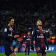 It was a frustrating night for Edinson Cavani, Neymar and PSG as they went out of the League Cup against Guingamp