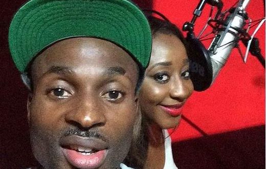 Ini Edo and Da Suspect in the studio