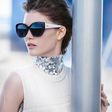 Model; Diana Moldovan fronts Dior 2015 eyewear ad