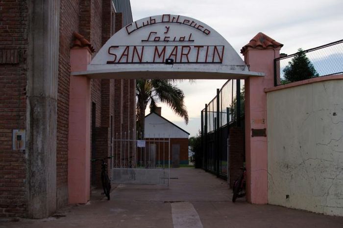 Emiliano Sala begin his climb to the professional ranks at the Club Atletico y Social San Martin in his hometown of Progreso