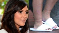 Kim Kardashian suffers swollen feet during 2nd pregnancy