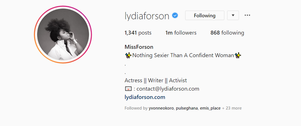 Instagram front page