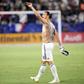 Zlatan Ibrahimovic waves to LA Galaxy supporters last season with another campaign coming after he signed a one-year deal to stay with the MLS club