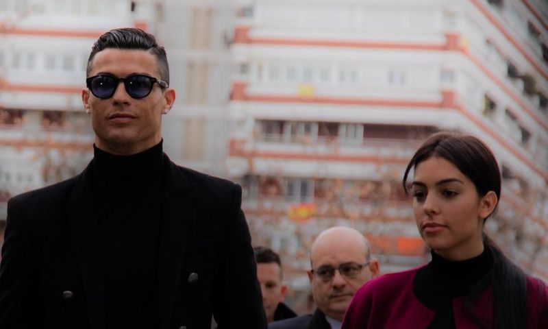 Ronaldo and Georgina