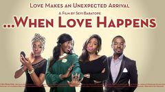 Theatrical Poster for 'When Love Happens'