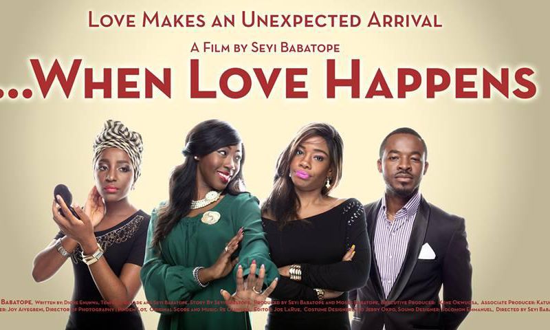 Theatrical Poster for 'When Love Happens'