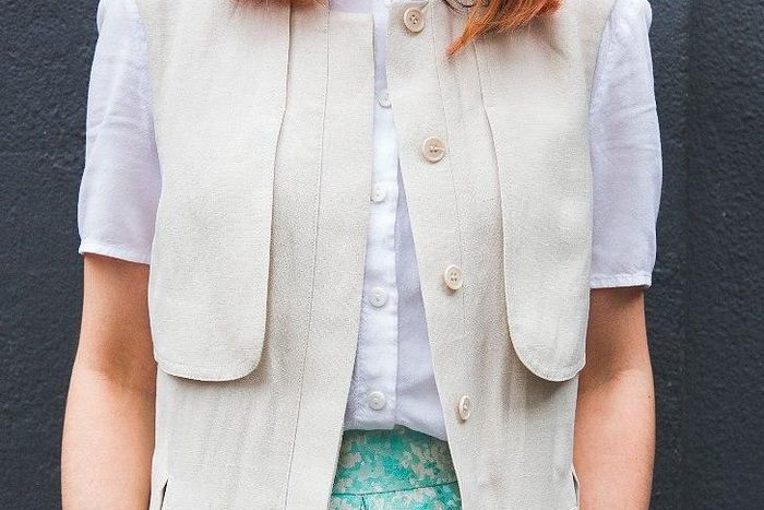 How to wear a dress vest