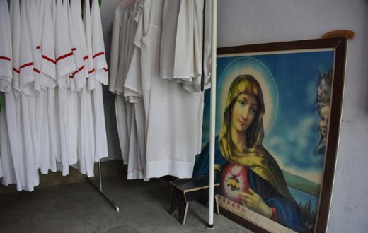 A Catholic Church in China, where around half of the country's 100 million Christians encounters persecution, according to a new report
