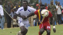 FLASHBACK: Francis Dadzie (12) in action for Bechem United against Hearts of Oak in the Ghana Premier League