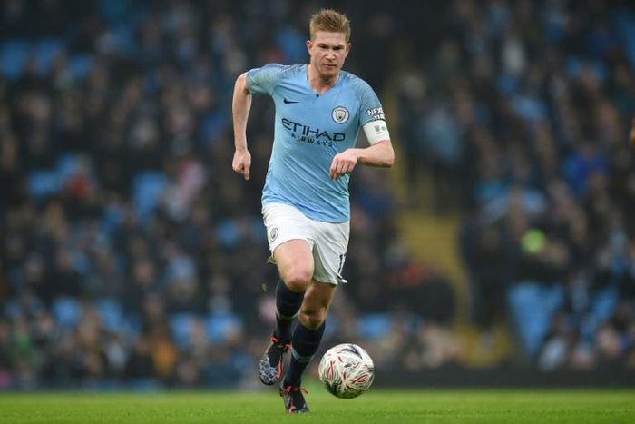Main man: Kevin De Bruyne's return will be a huge boost to Manchester City's defence of the Premier League title, according to manager Pep Guardiola