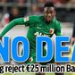 Augsburg reject €25 million Baba Rahman bid