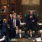 A handout photograph released by the UK Parliament shows Speaker of the House of Commons John Bercow (C), who has a history of seeking to increase MPs' powers to scrutinise the government.