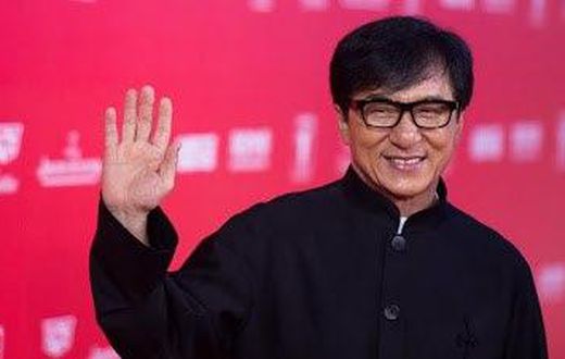 Jackie Chan at the Shanghai Film Festival 2015
