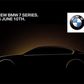 Announcement poster for the unveiling of the new 2016 BMW 7 Series.