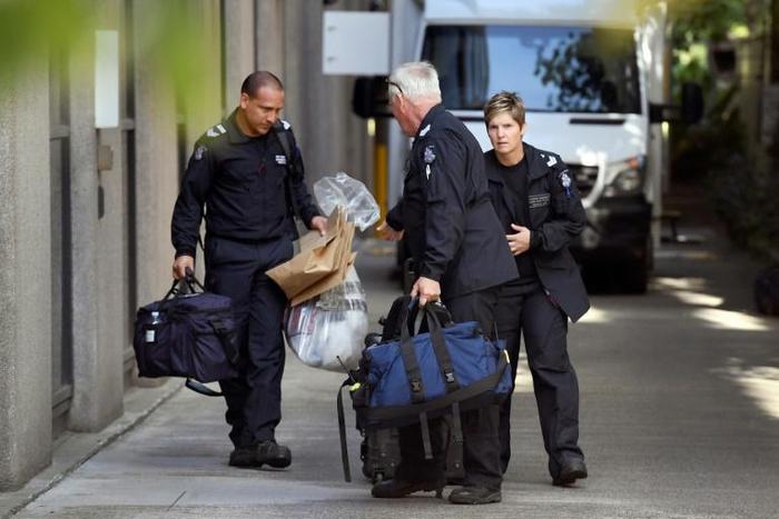 Federal police said the man was arrested at his home in rural Victoria state late Wednesday, hours after several consulates in Melbourne received the suspicious packages