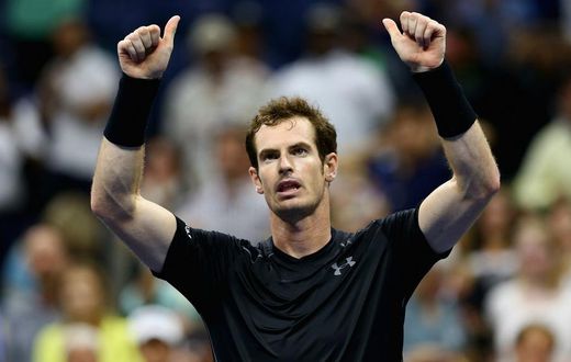 Andy Murray sought heat relief at US Open