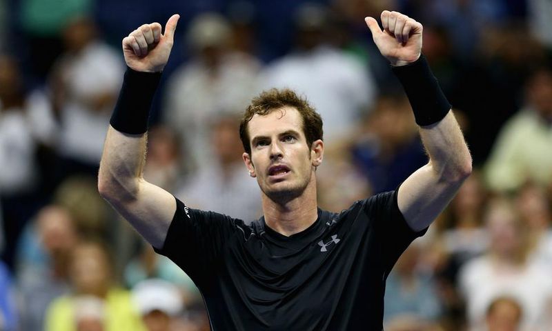Andy Murray sought heat relief at US Open