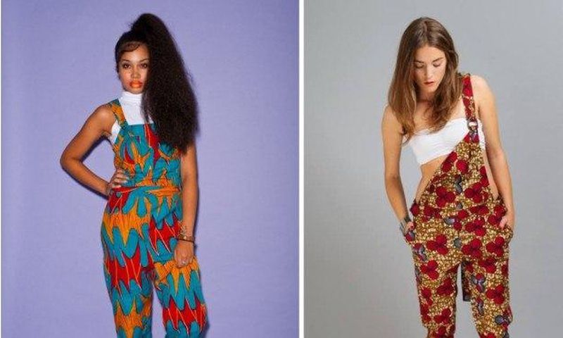 Ankara dungarees