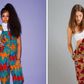 Ankara dungarees