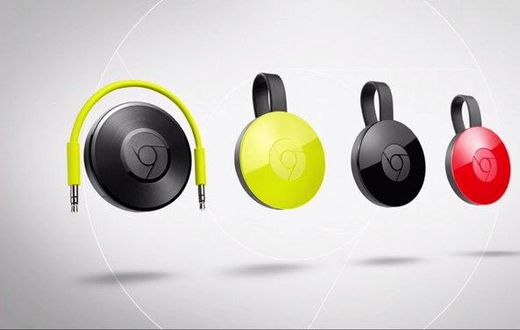 Google Chromecast for Audio and the new Google Chromecast in its various colors