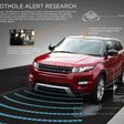 Land Rover's Pothole alert system